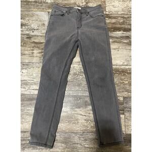 Free People Jeans Women's Size 29 Gray Denim Casual Stretch Hipster